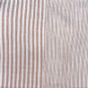 Gasa doble teñida en hilo STRIPES Camello / Blanco roto
